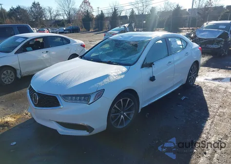2018 Acura Tlx Tech Pkg from USA, damaged, VIN 19UUB2F57JA010645